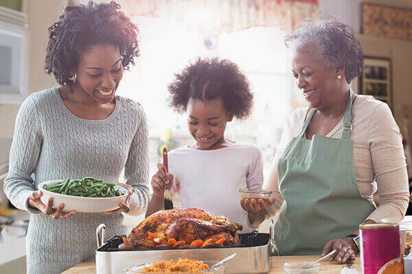 family thanksgiving didnner